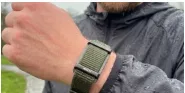 Ryan D.'s Herz P1 Smart Band worn on his wrist, photo from the official checkout review